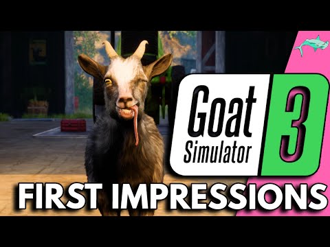 Get HYPED For This Game | Goat Simulator 3 First Impressions