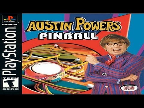 Austin Powers Pinball PS1 Gameplay