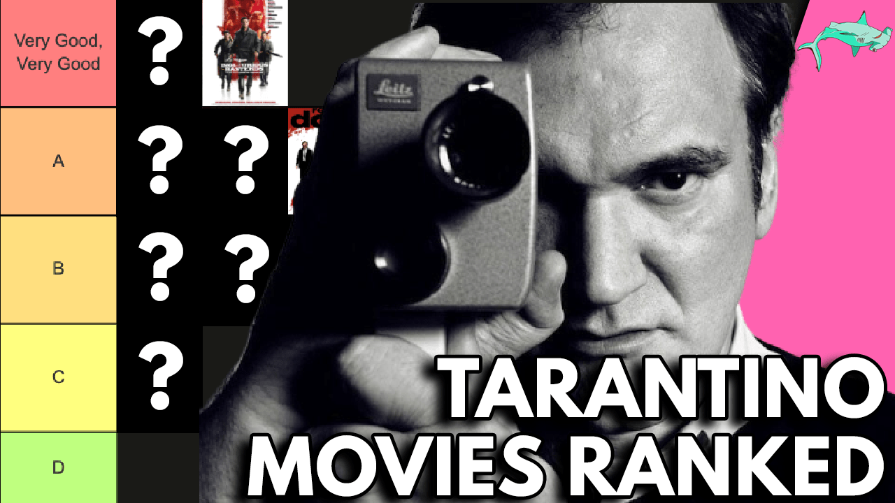Ranking The Movies of Quentin Tarantino Film Tier Ranking List