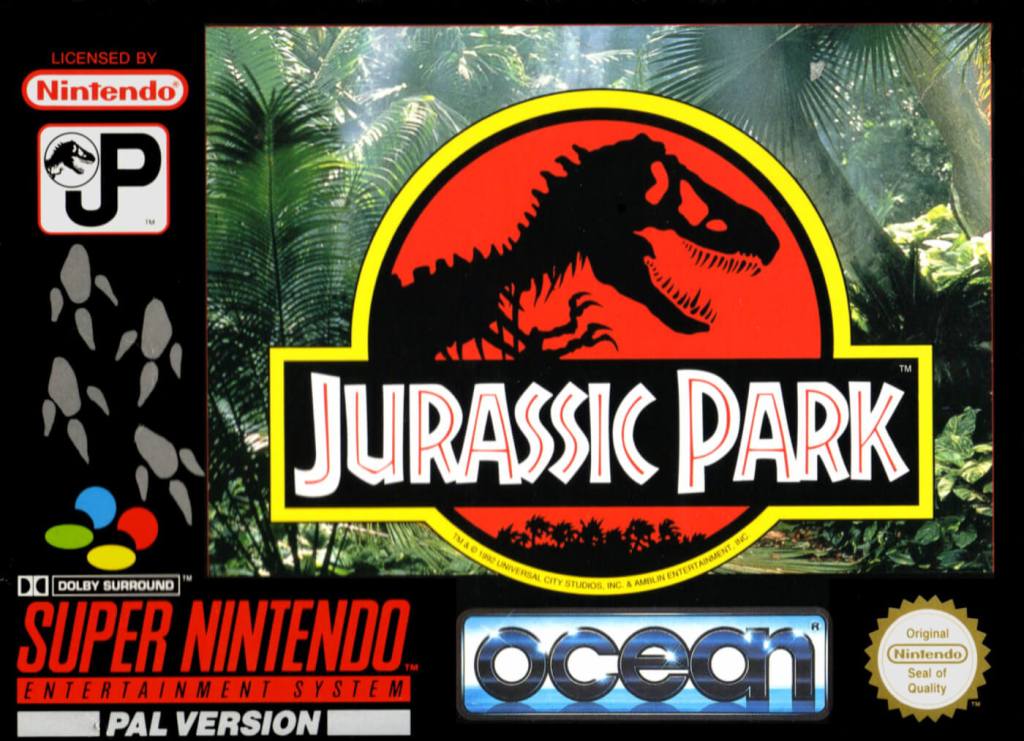 Cover of Jurassic Park 16-BIT