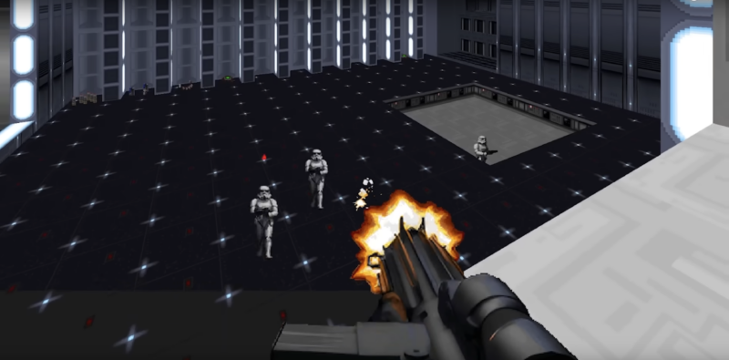 Star Wars: Dark Forces Gameplay Screenshot 2