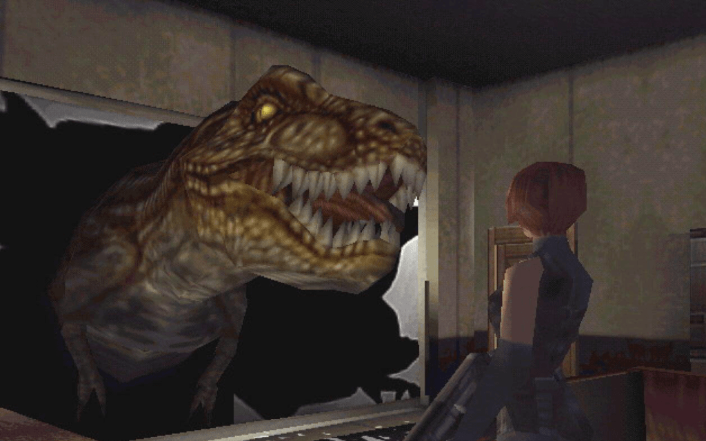Dino Crisis gameplay screenshot 2